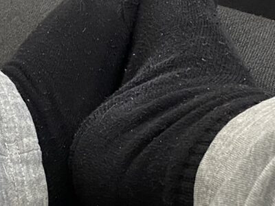 Füße in Socken