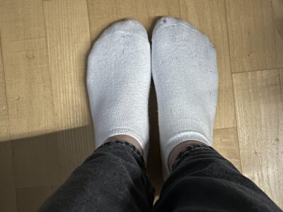 Verkaufe getragene Socken