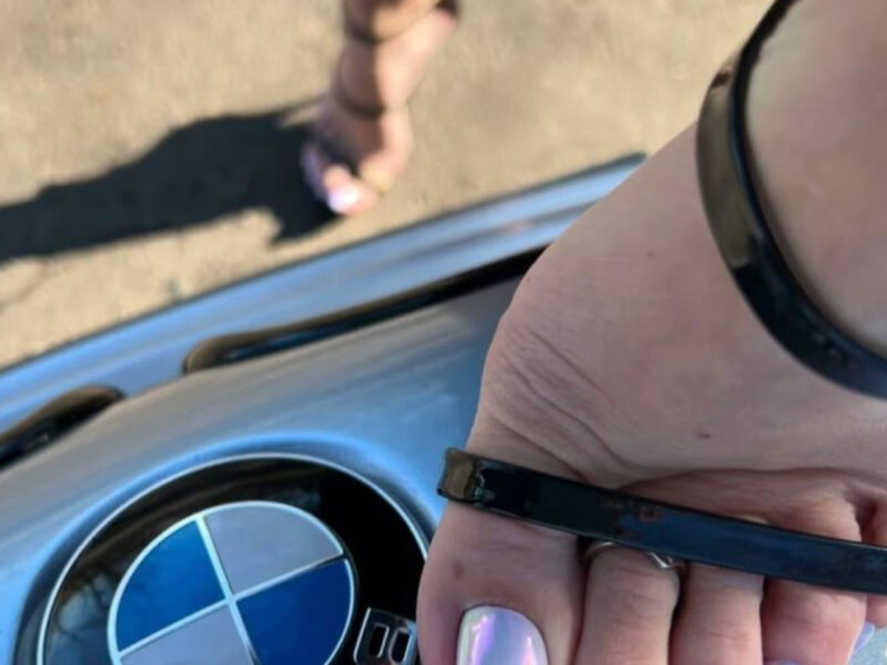 Füße mit automarke