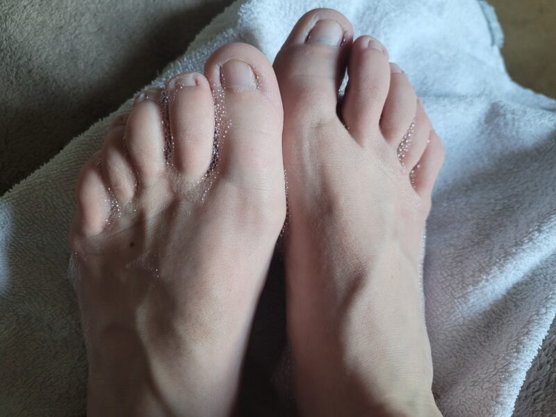 Wet feet pics