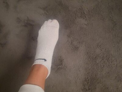 Solenflat oder getragene socken
