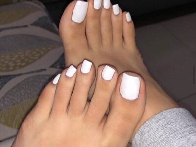 White nails