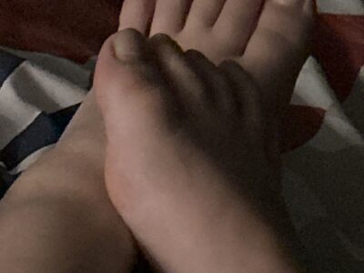 Nackter Fuß extra für deine Vorliebe